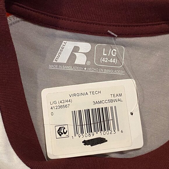 Virginia Tech Short Sleeve T Shirt Mens Size L - Picture 4 of 5